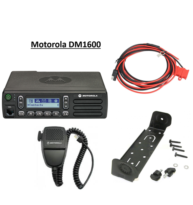 Motorola DM1600 UHF Base/Vehicle Two-Way Radio