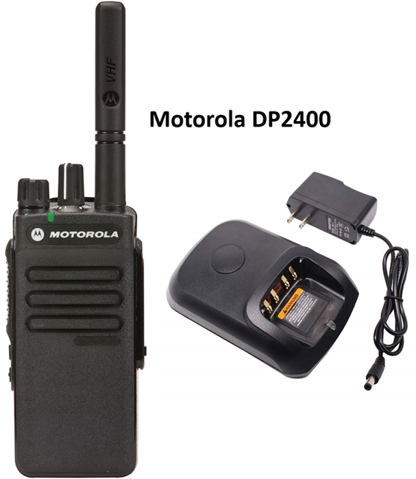 Motorola DP2400 UHF Portable Two-Way Radio