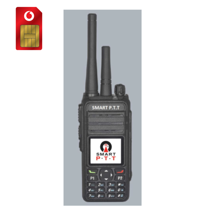 SMART PTT SE800 Sim Card/VHF/UHF Portable Two-Way Radio