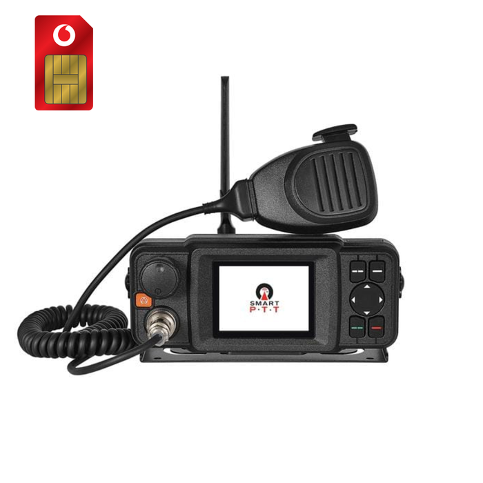 SMART PTT SEM1000 Base/Vehicle Sim Card Two-Way Radio